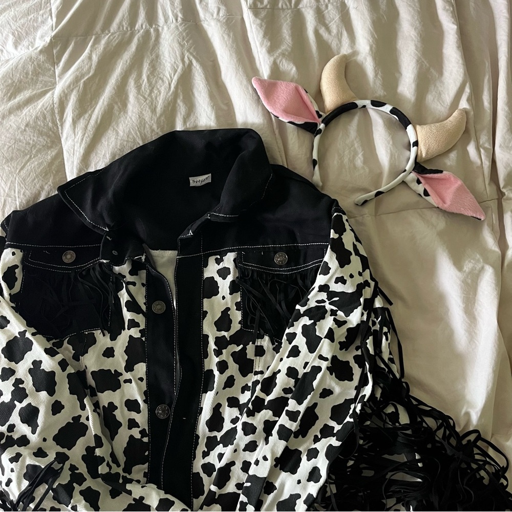 Cow Jacket and Ears